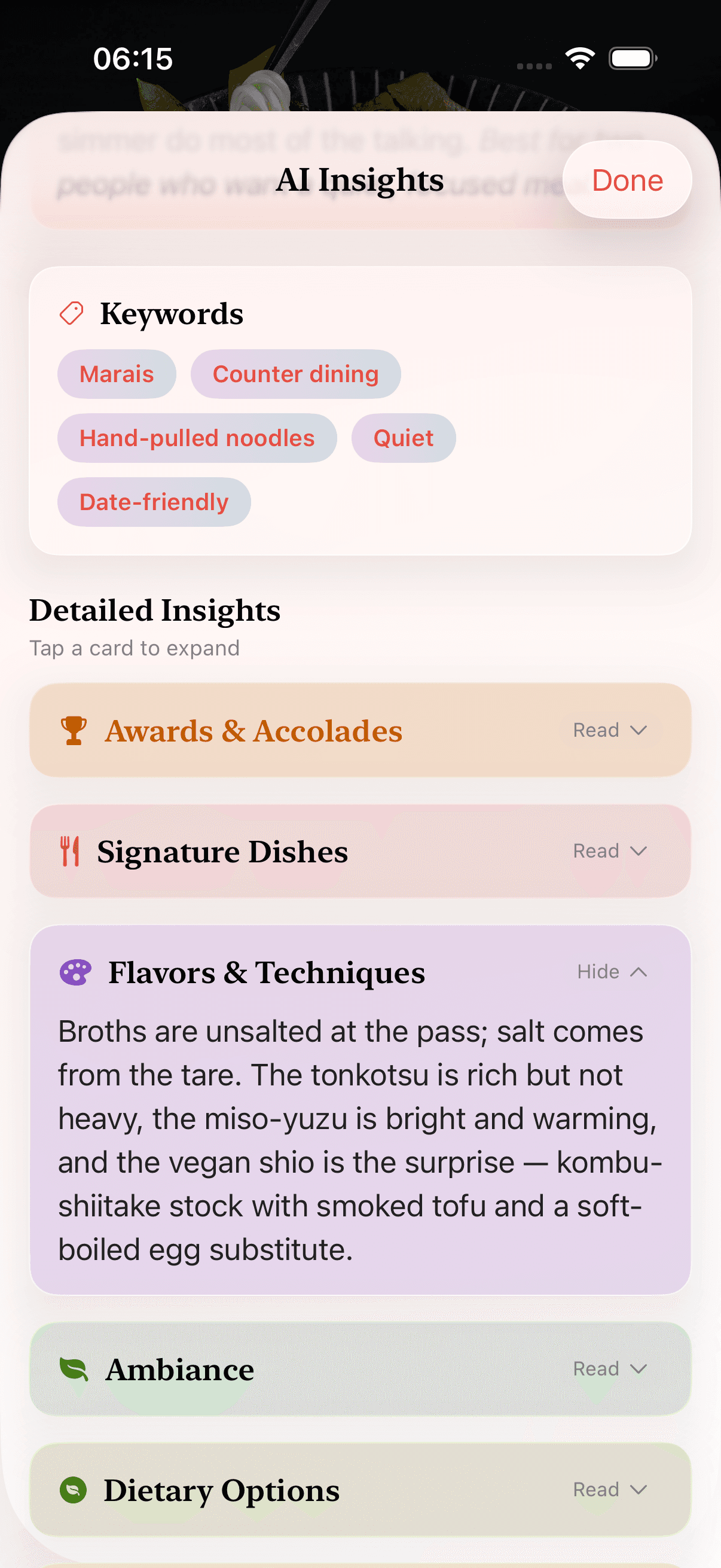 Need more before you go? Deep Dive breaks down signature dishes, ambience, recommendations and more.